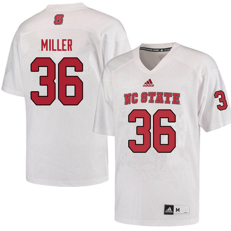 Men #36 Brock Miller NC State Wolfpack College Football Jerseys Sale-Red - Click Image to Close